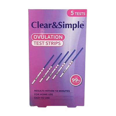 Clear & Simple Ovulation Test Strips 5s