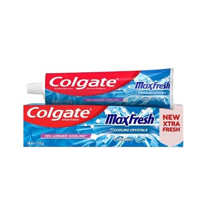 Colgate T/Paste MaxFresh Cooling Crystals Cleanmint 130g