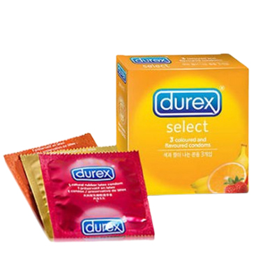 Durex Select Flavours Condoms 3s