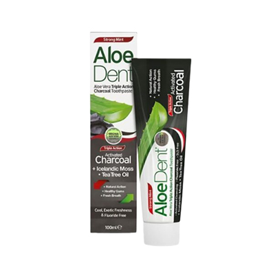 Optima Aloe Vera Charcoal Toothpaste 100ml