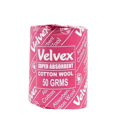 Cotton Wool (Velvex) 50gms