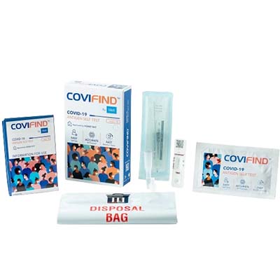 COVIFIND Covid-19 Antigen Self Test Kit 1's