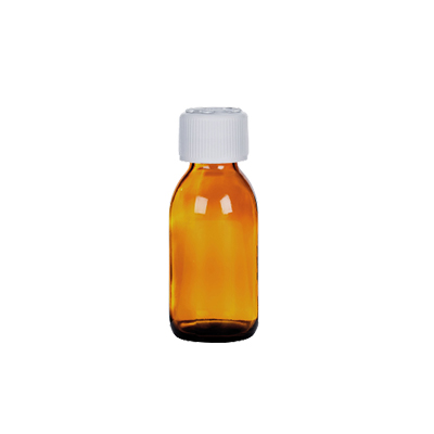 Capped Round Glass Bottles 200 ml