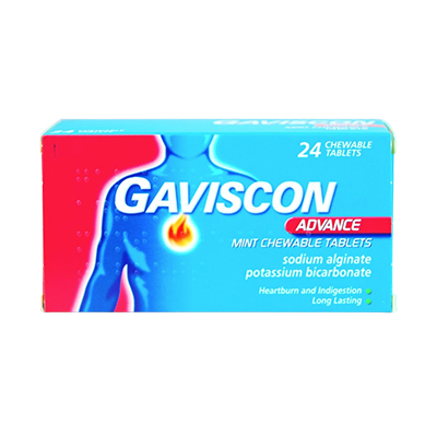Gaviscon Advance Mint Tablets 24s