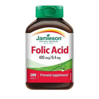 Jamieson Folic Acid 400mcg Tablets 200's