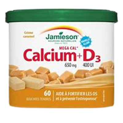 Jamieson Mega Cal Soft Chews (Swiss Chocolate) 60's