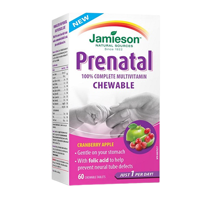 Jamieson Prenatal Chewable Tabs 60's