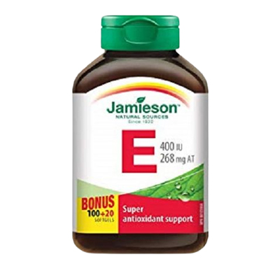 Jamieson Vitamin E 400iu 268mg Softgels 120's