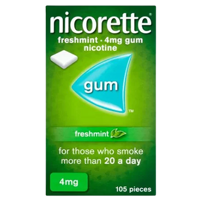 NICORETTE FRESHMINT 4MG GUM 105`S