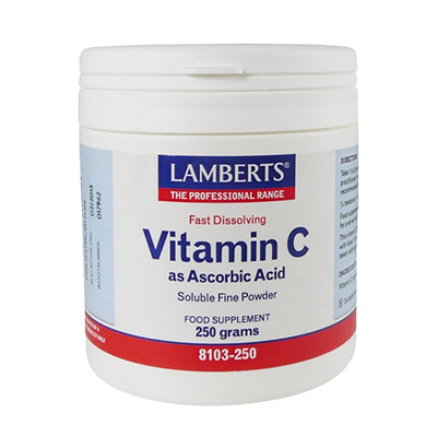 Lamberts  Ascorbic Acid 250gm Vitamin C