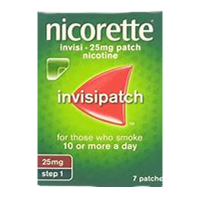 Nicorette Invisi Patch 25mg Step I 7s