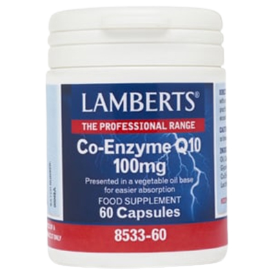 Lamberts Co Enzyme Q 10 100mg 60's