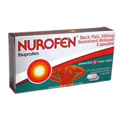 Nurofen Back Pain 300mg SR Capsules 24s