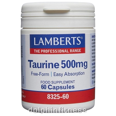 Lamberts Taurine 500mg 60caps
