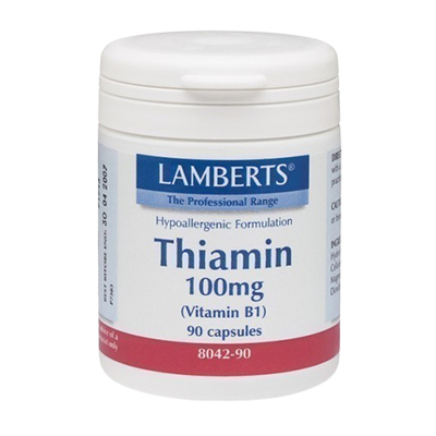 Lamberts Vitamin B1 - Thiamin 100mg 90's