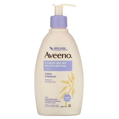 Aveeno Stress Relief Moisturizing Lotion Lavender Scented 532ml