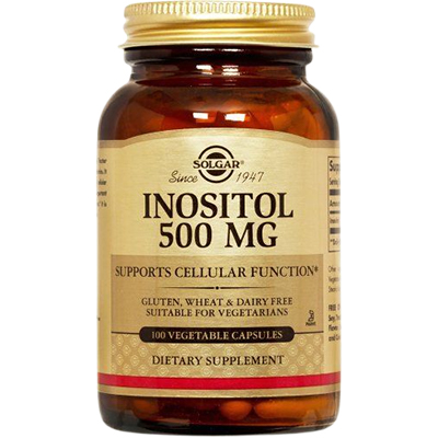 Solgar Inositol 500mg Caps 100's