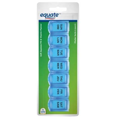 Equate Weekly Pill Planner M/S