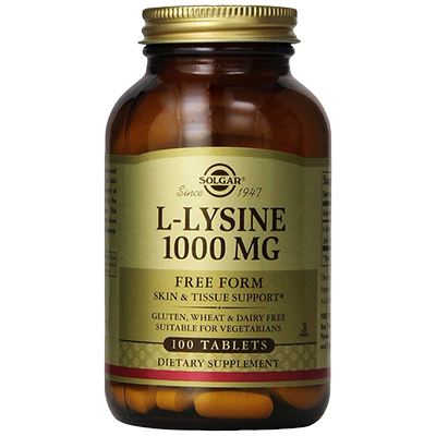 Solgar L-Lysine 1000mg Tabs 100's