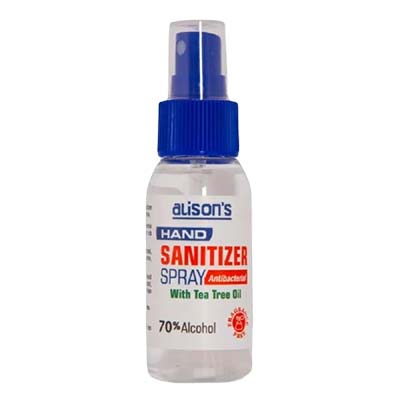 Alison's Hand Sanitizer Spray Antibacterial (70% Alc) 240ml