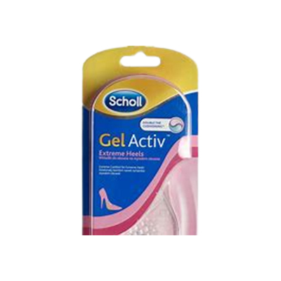 Scholl Gel Activ Extreme Heels Insoles 1 Pair