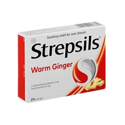 Strepsils Warm Ginger 24s