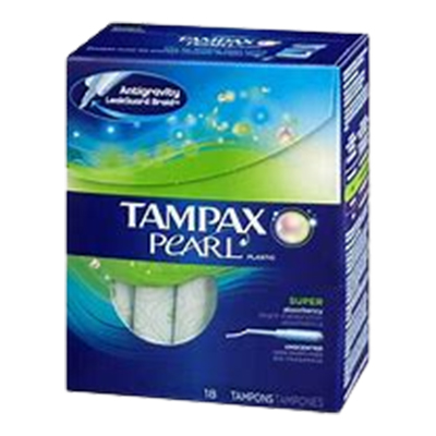 Tampax Compak Pearl Super 18s