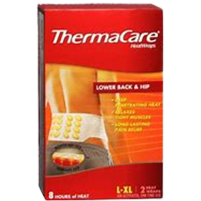 Thermacare Heat Wrap Lower Back & Hip (S-XL) 2s