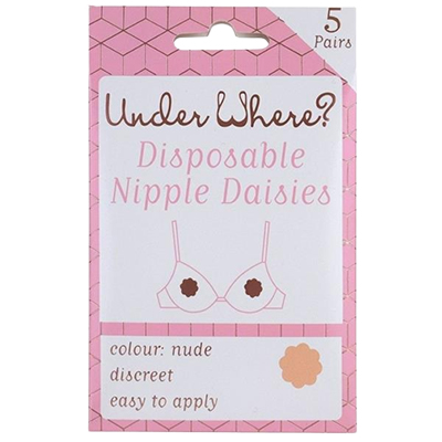 Under Where? Silicone Nipple Daisies 1 Pair