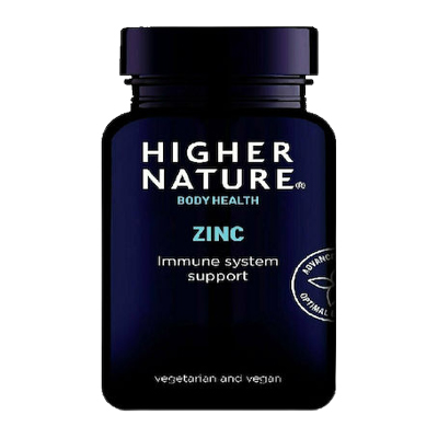 Higher Nature  Zinc 20mg + Copper Tabs 90's