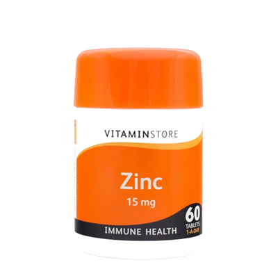 Vitamin Store Zinc 15mg Tablets 60s