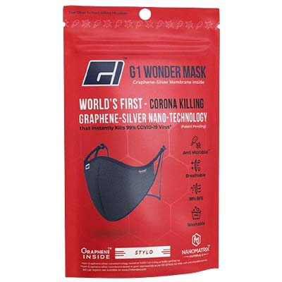 Face G1 Wonder Mask Graphene Silver (Corona Killing) 1's