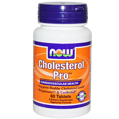 Now Supplements Cholesterol Pro Tabs 60's