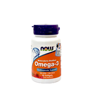 Now Supplements Omega 3 1000mg Caps 30's