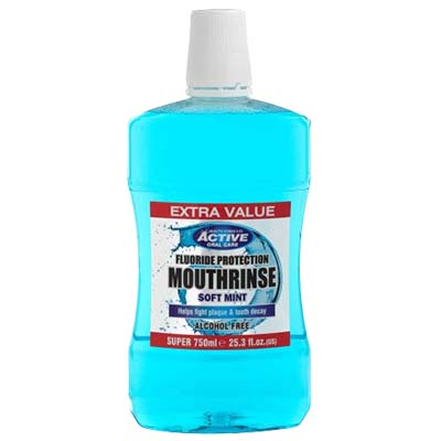 Beauty Formula Active Mouthwash 750ml (UK) (2 Types)