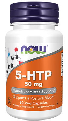 Now 5HTP 50mg Caps 30's