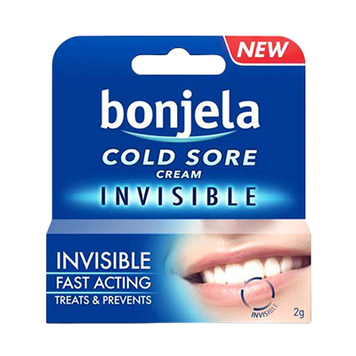 Bonjela Invisible Cold Sore Cream 2g