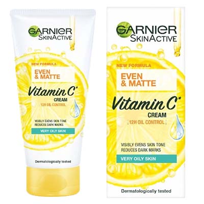 Garnier Even & Matte VitaminC Cream 40ml (Very Oily)