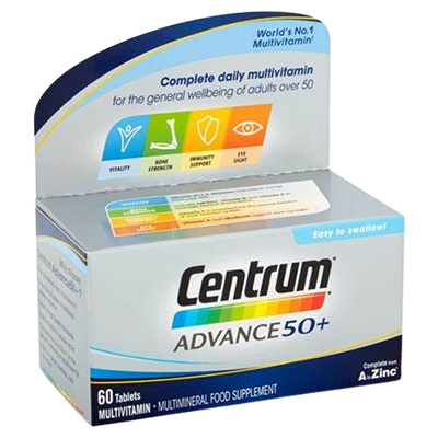 Centrum Advance 50+ Tabs 60’s