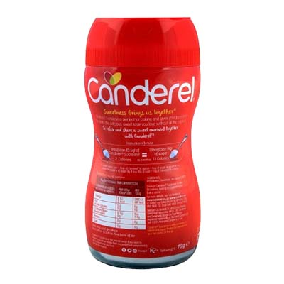 Canderel Sucralose Sweetener Powder (Jar) 75 gms