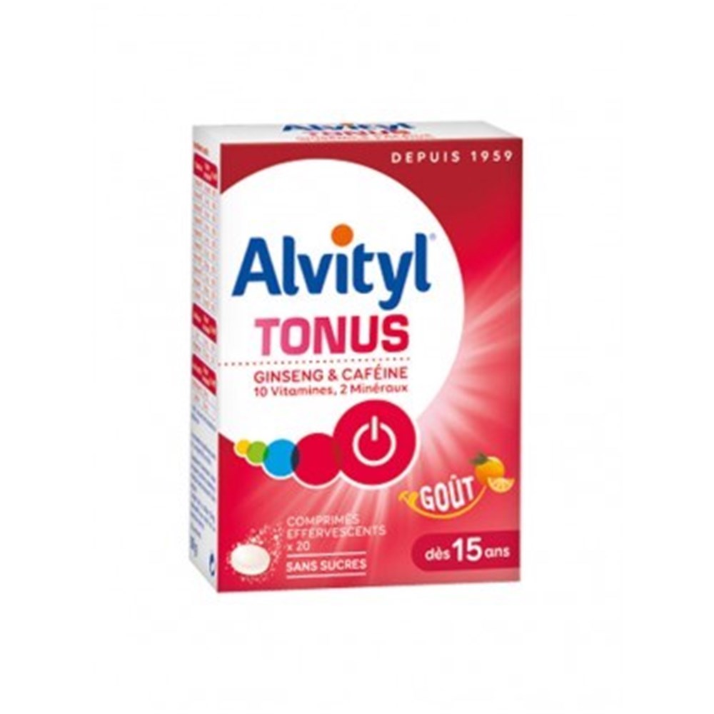 Alvityl Tonus Multivit Ginseng & Caffeine Eff 20s