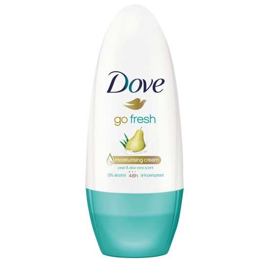 Dove Go Fresh Pear & Aloe Vera Roll On Antiperspirant Deodorant 50ml