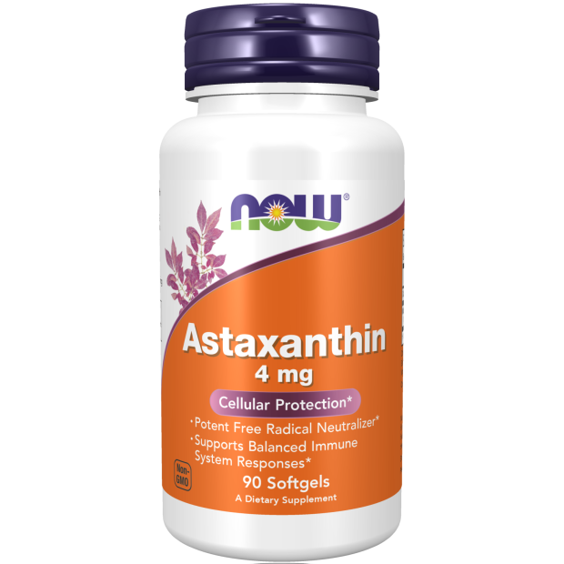 Now Astaxanthin 4mg Caps 60's