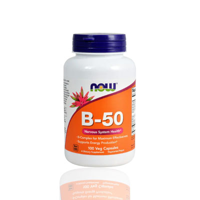 Now B50 Vitamin B Complex Tabs 100's