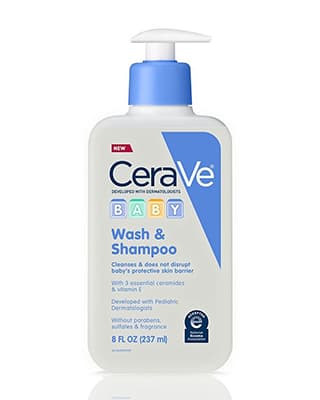 CeraVe Baby Wash & Shampoo – 237ml.