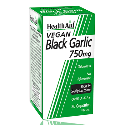 HealthAid  Black Garlic 750mg 30's