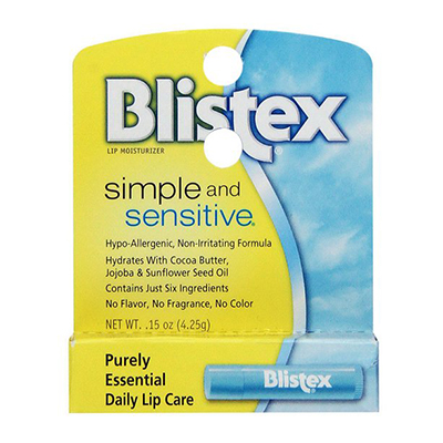 Blistex Simple & Sensitive Lip Moisturizer 4.25g
