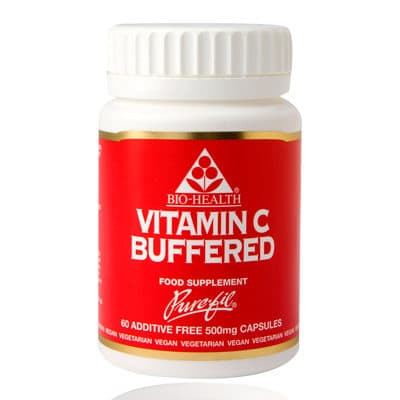 Bio-Health Vitamin C Buffered - 500mg 60 Capsules