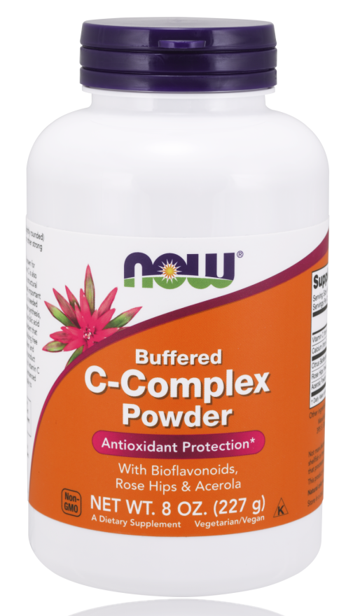 Now C Complex Powder 227gm - Buffered with Bioflavonoids