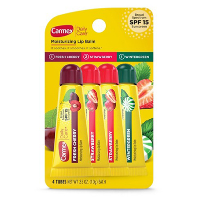 Carmex Moisturizing Lipbalm SPF15 MINIS 5 Tubes (5 x 5g)